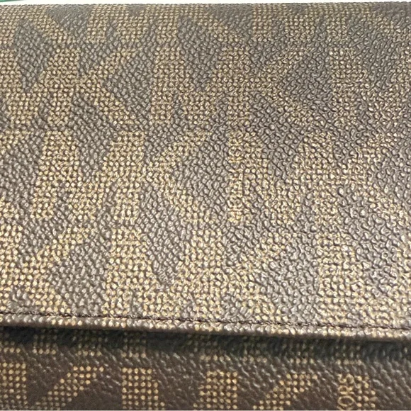 Michael Kors‎ Brown Monogram Wallet